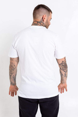 Grey Logo Bookey Classic T-Shirt - White - Bookey Clothing - Streetwear