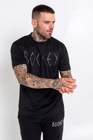 Bookey Lux Statement T-Shirt - Black - Bookey Clothing - Streetwear