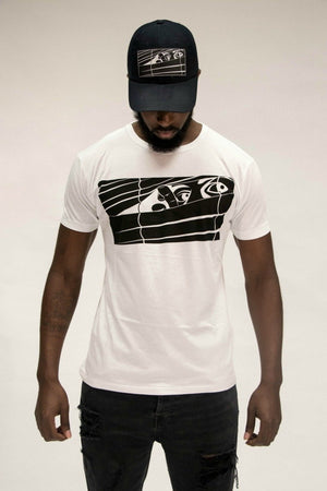 Black Logo Bookey Classic T-Shirt - White - Bookey Clothing - Streetwear